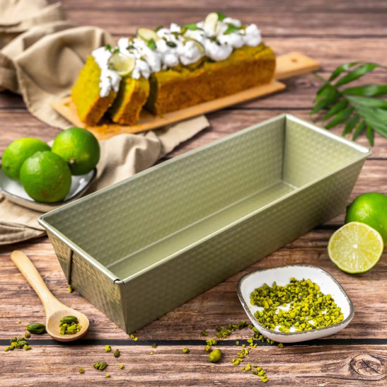 Zenker Φόρμα ορθογώνια 30,5Χ11,5 εκ. σειρά Green Vision 
 Φόρμες κέικ