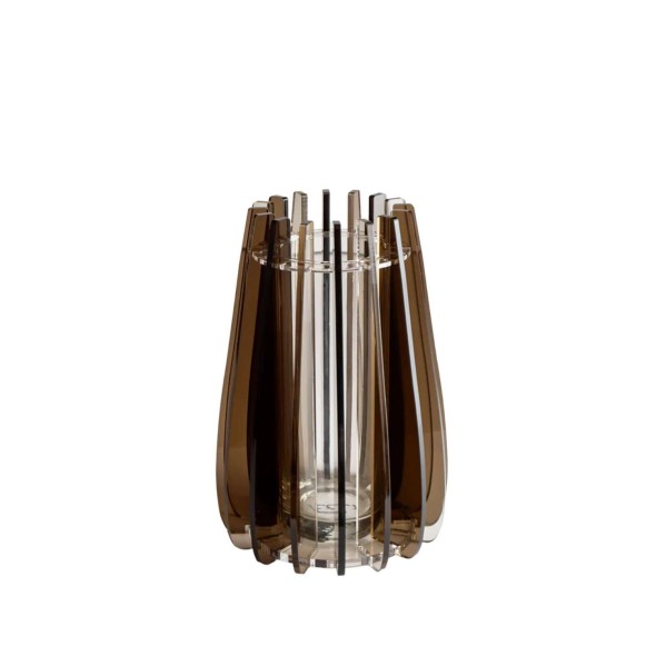 Vesta Βάζο Brown O15 x 24 εκ. σειρά Iride Vesta Βάζο Brown O15 x 24 εκ. σειρά Iride