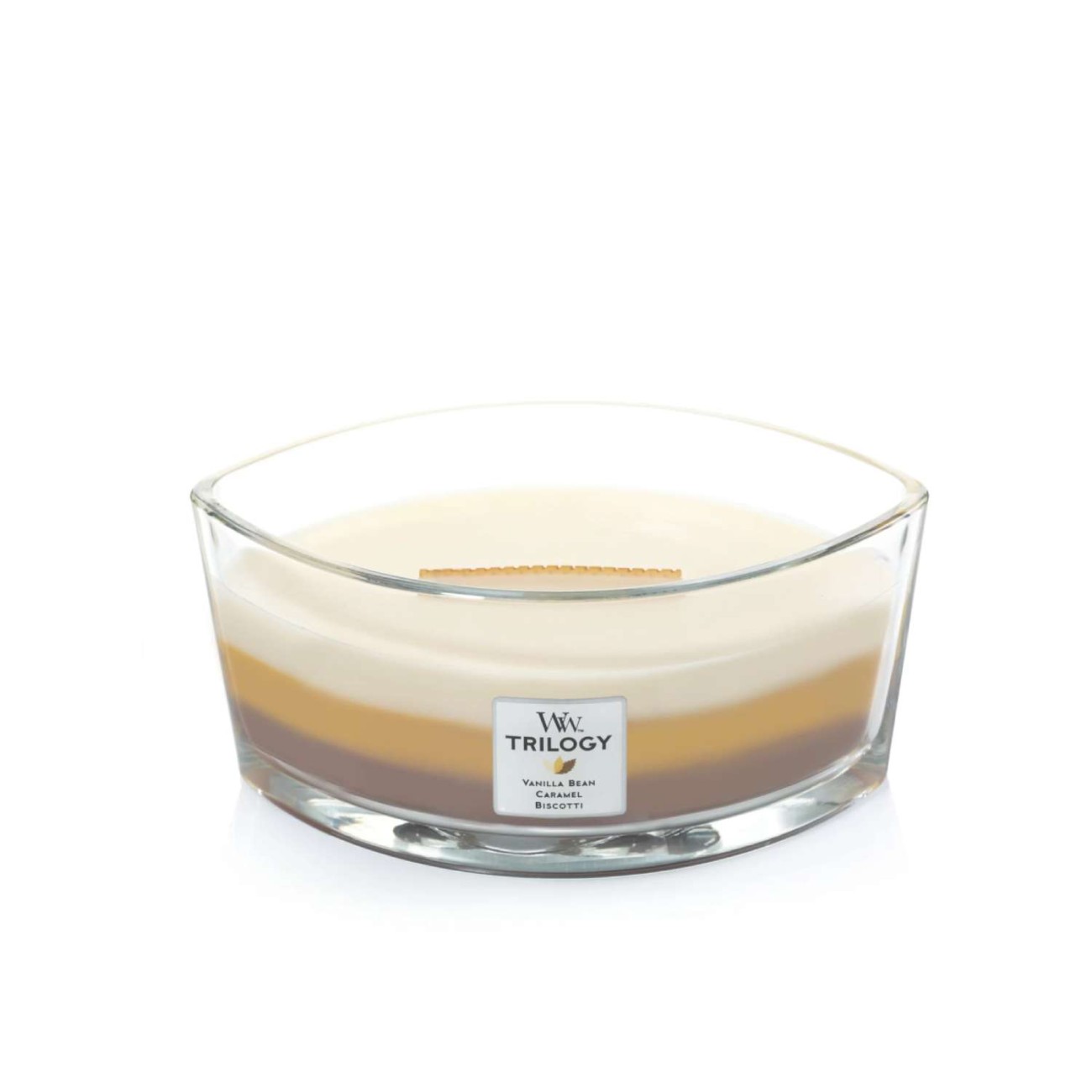 WoodWick Αρωματικό Κερί σε Γυάλινο Δοχείο Trilogy σειρά Cafe Sweets Γυάλινα δοχεία Woodwick