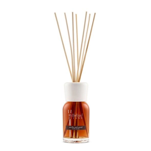 Millefiori Αρωματικά χώρου με στικς 100ml σειρά Βανίλια & Ξύλο Milano
