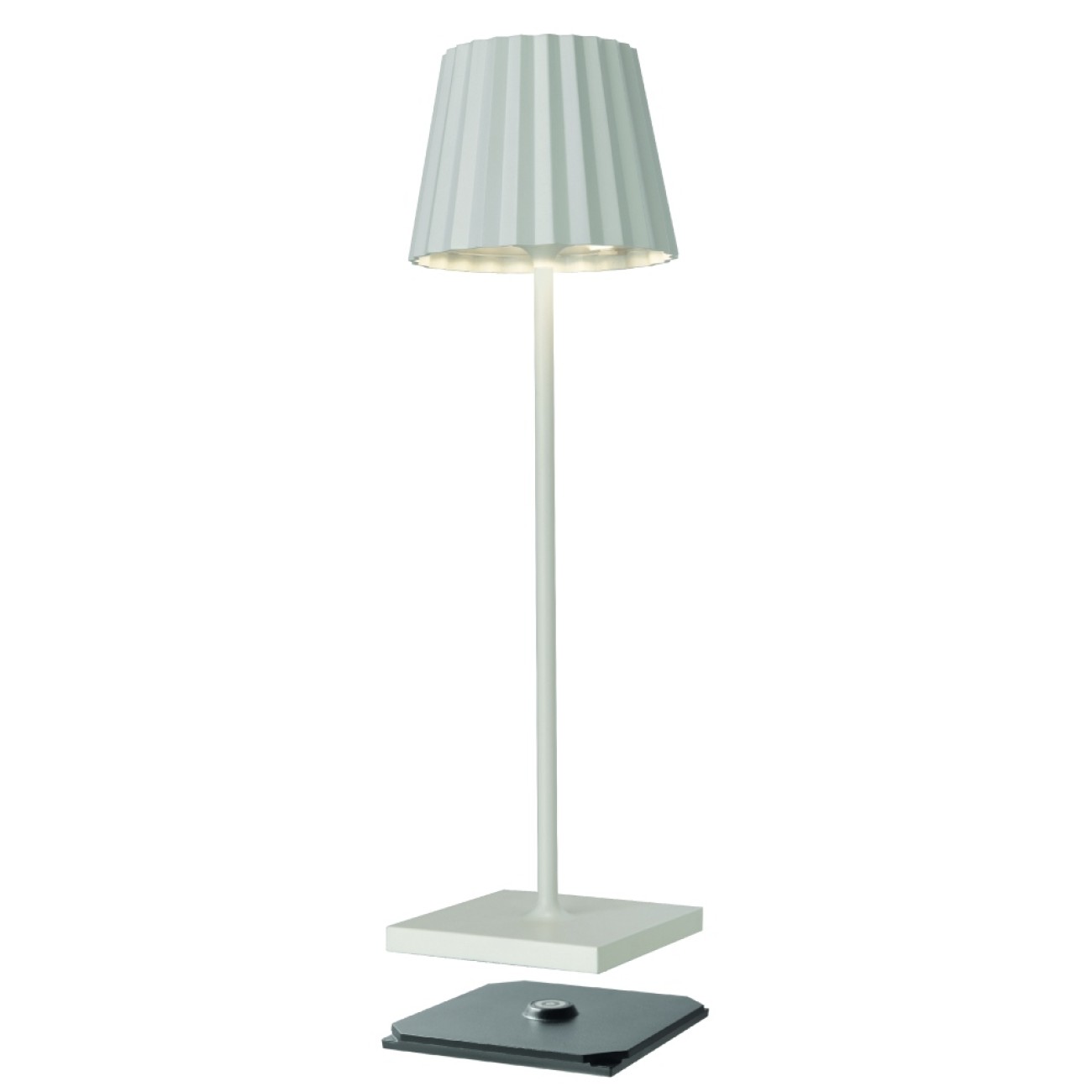 Sompex Φωτιστικό LED 38 εκ. άσπρο rechargable σειρά Troll Outdoor Επαναφορτιζόμενα