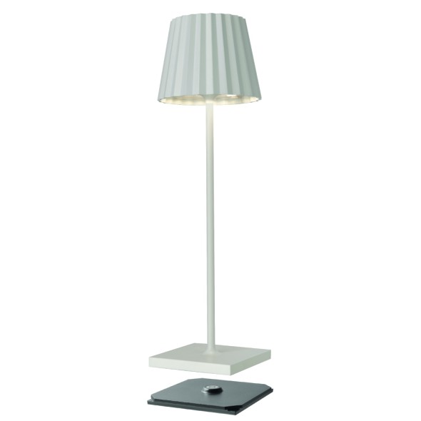Sompex Φωτιστικό LED 38 εκ. άσπρο rechargable σειρά Troll Outdoor Sompex Φωτιστικό LED 38 εκ. άσπρο rechargable σειρά Troll Outdoor