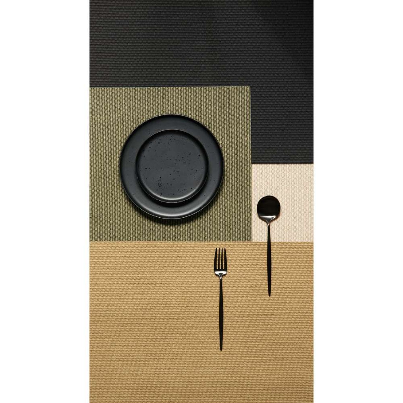 ASA Selection Σουπλά 33x46εκ. μαύρο Sisal optic rough Τραπεζομάντηλα / Runner / Σουπλά