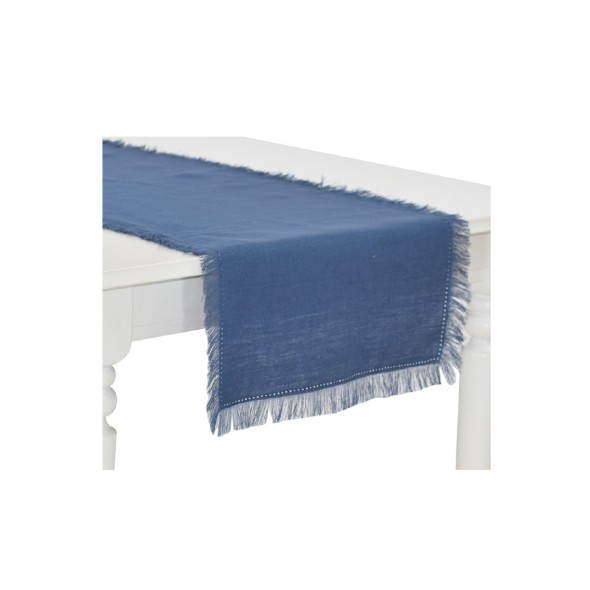 Preziosa Runner 45x150εκ. μπλε 100% Λινό σειρά Saint Tropez