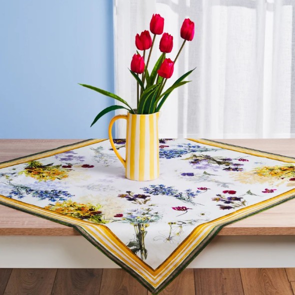 Vingi Ricami Τραπεζομάντηλο 93x93cm σειρά Tiffany 20 Vingi Ricami Τραπεζομάντηλο 93x93cm σειρά Tiffany 20