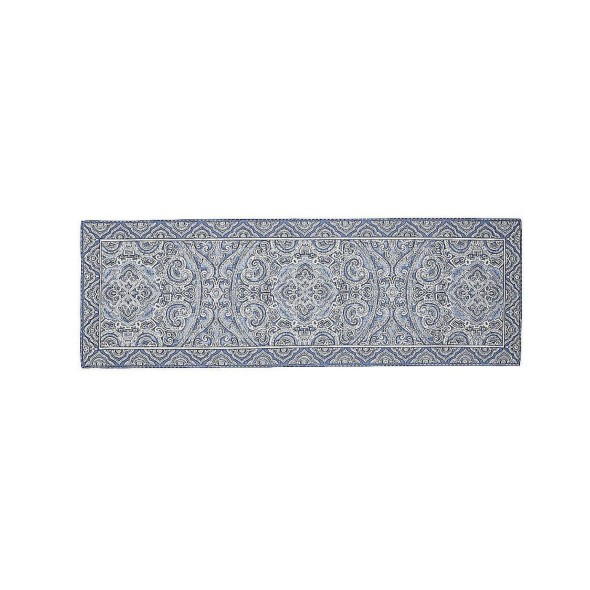 Vingi Ricami Runner 45x140cm σειρά Mykonos Blue Vingi Ricami Runner 45x140cm σειρά Mykonos Blue