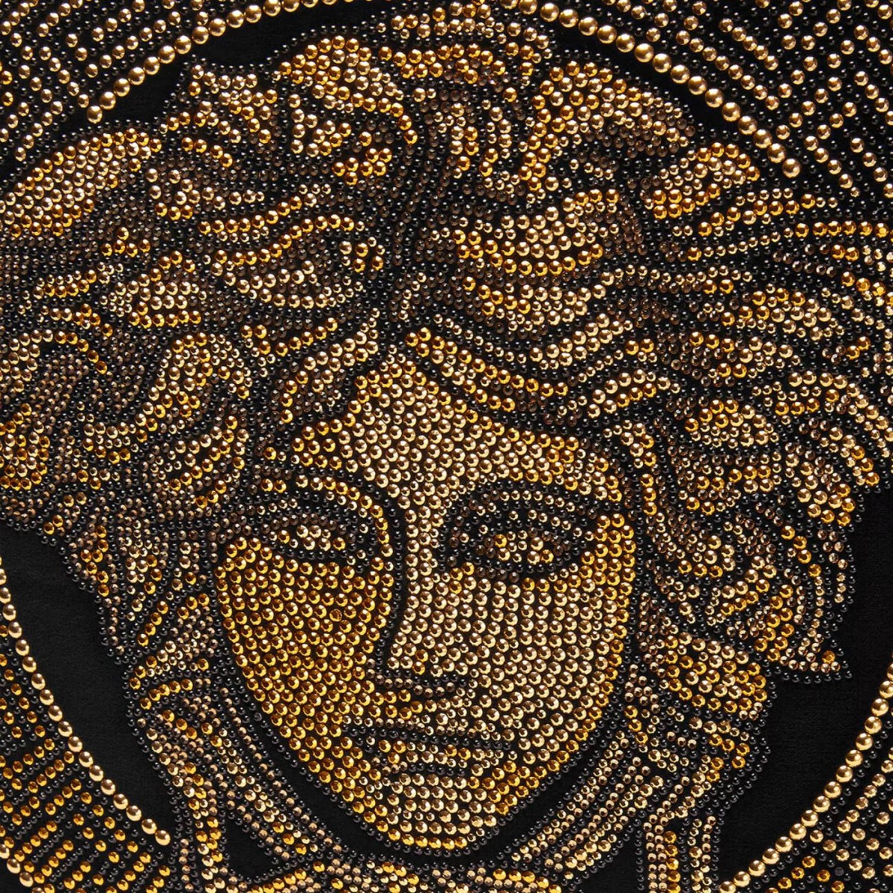 Versace Μαξιλάρι 45cm μαύρο σειρά Icon 