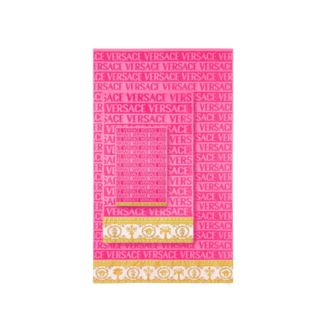 Versace Πετσέτες σετ 5 τεμ. φούξια σειρά I Heart Baroque Πετσέτες