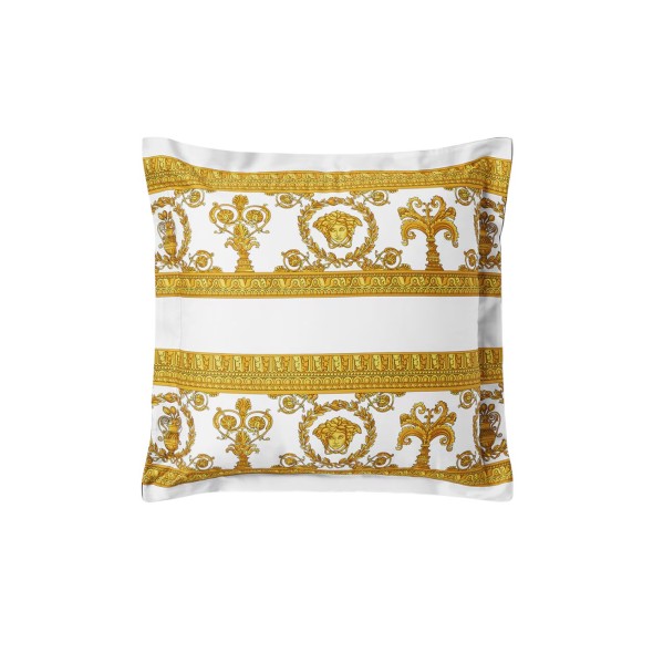 Versace Μαξιλάρι διακοσμητικό 45x45cm λευκό/χρυσό Double face σειρά I Heart Baroque Versace Μαξιλάρι διακοσμητικό 45x45cm λευκό/χρυσό Double face σειρά I Heart Baroque