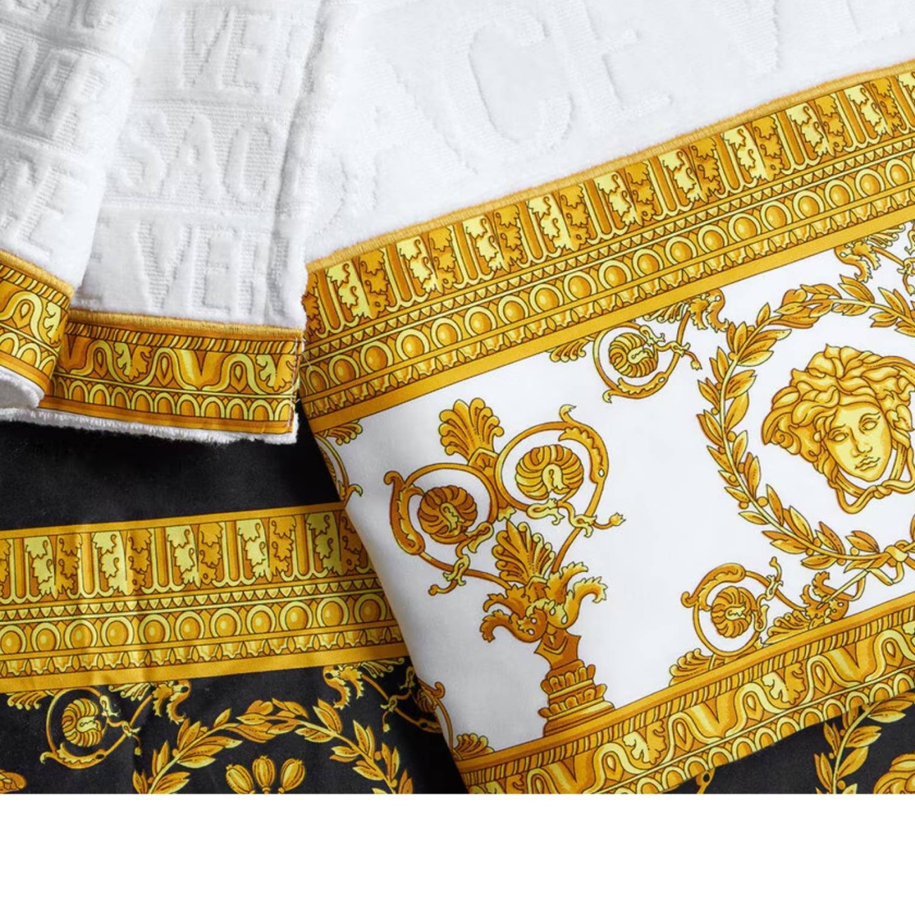 Versace Πετσέτες σετ 5 τεμ. λευκό σειρά I Heart Baroque Πετσέτες