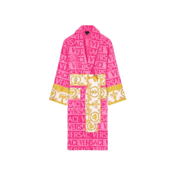Versace Μπουρνούζι φούξια medium σειρά I Heart Baroque