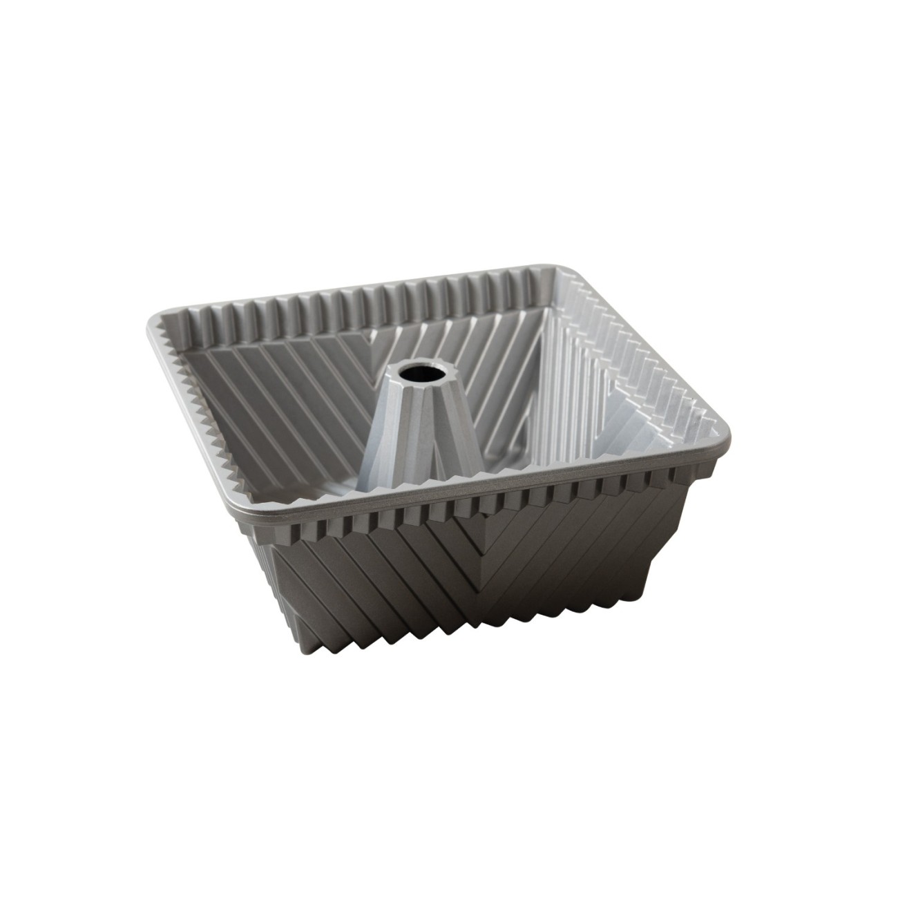 Nordic Ware Φόρμα για κέικ με τρύπα σε τετράγωνο σχήμα 22x22x9,5εκ. σειρά ProCast Φόρμες Κέικ