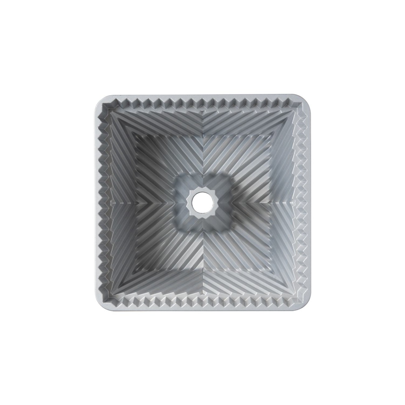 Nordic Ware Φόρμα για κέικ με τρύπα σε τετράγωνο σχήμα 22x22x9,5εκ. σειρά ProCast Φόρμες Κέικ