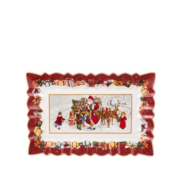 Villeroy & Boch Πιατέλλα παραλληλόγραμμη 35Χ23Χ3,5 εκ. Santa and Kids σειρά Toy's Fantasy Villeroy & Boch Πιατέλλα παραλληλόγραμμη 35Χ23Χ3,5 εκ. Santa and Kids σειρά Toy's Fantasy