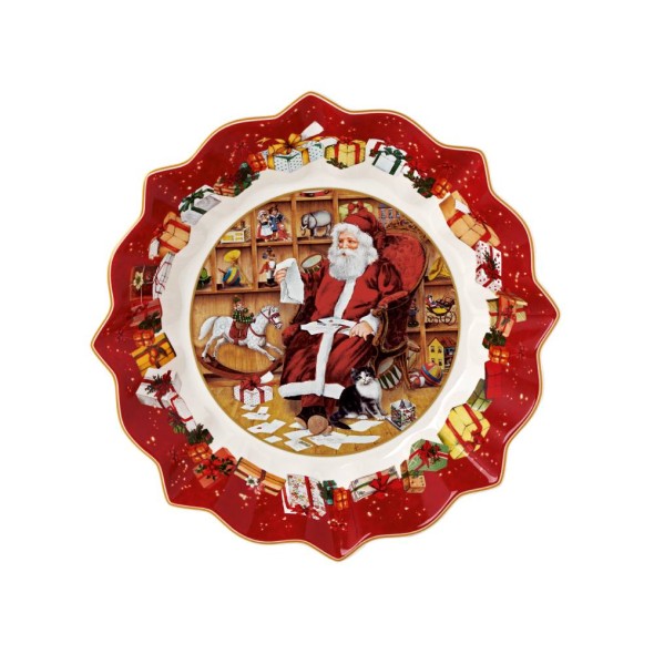 Villeroy & Boch Μπολ με πόδι 24 εκ. Santa reads wish lists σειρά Toy's Fantasy