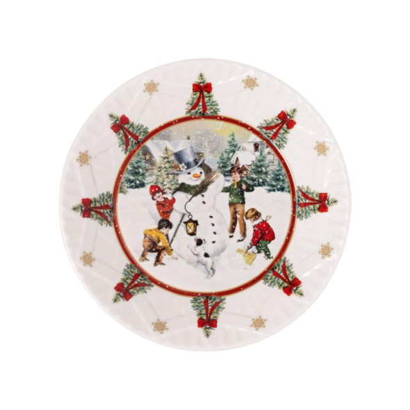 Villeroy & Boch Μπωλ μεγάλο 24 εκ. Snowman σειρά Toy's Fantasy Villeroy & Boch Μπωλ μεγάλο 24 εκ. Snowman σειρά Toy's Fantasy
