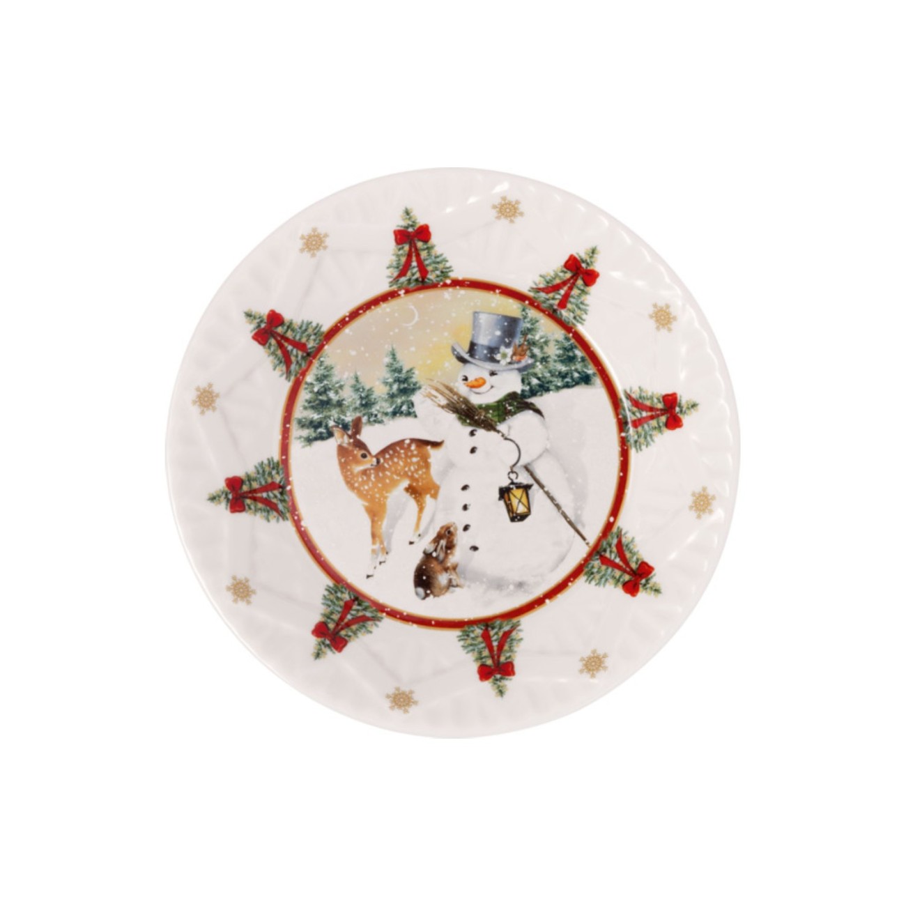 Villeroy & Boch Μπωλ μικρό 17 εκ. Snowman σειρά Toy's Fantasy Χριστουγεννιάτικα