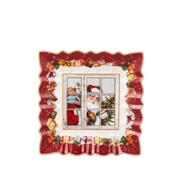 Villeroy & Boch Μπολ τετράγωνο 23Χ23 εκ. Santa σειρά Toy's Fantasy