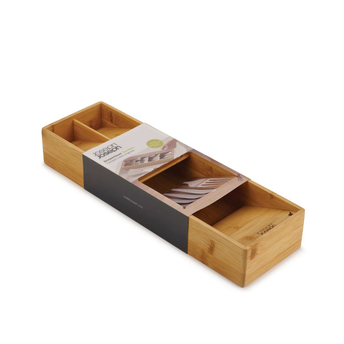Joseph Joseph Θήκη οργάνωσης 40X12,2X6εκ. Bamboo σειρά DrawerStore 