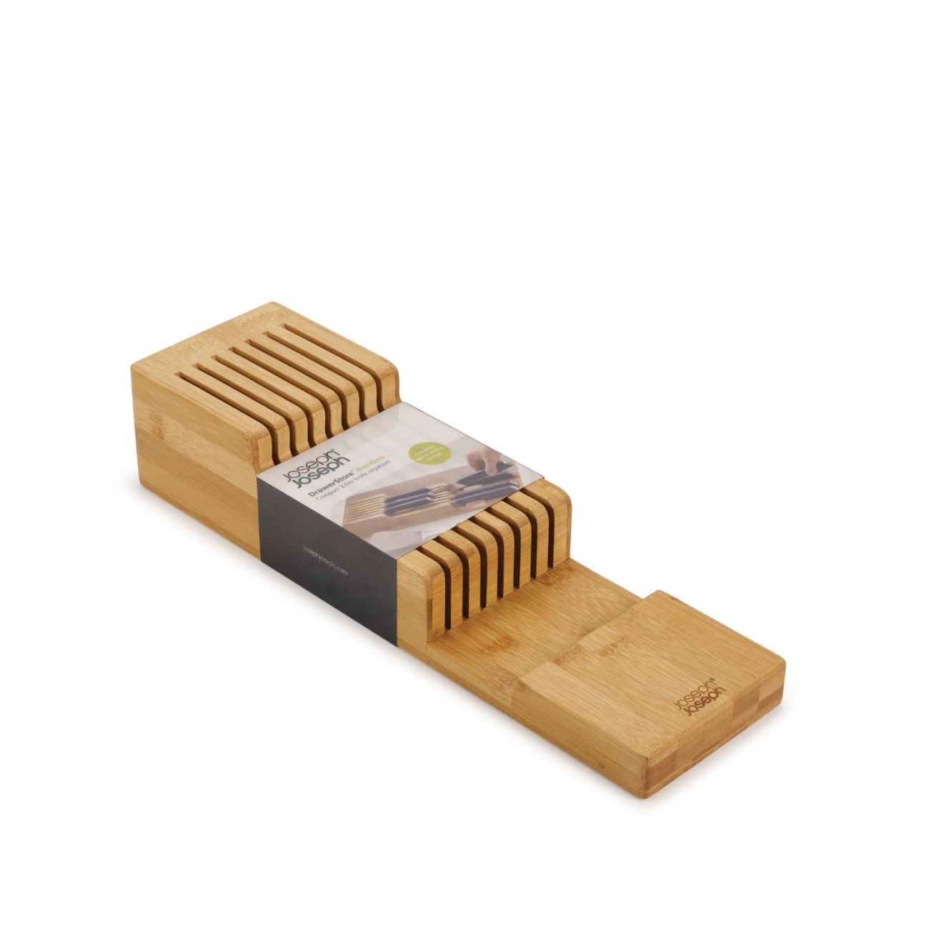 Joseph Joseph Θήκη οργάνωσης μαχαιριών 40X11,5X8,4εκ. Bamboo σειρά DrawerStore Μαχαίρια Κουζίνας
