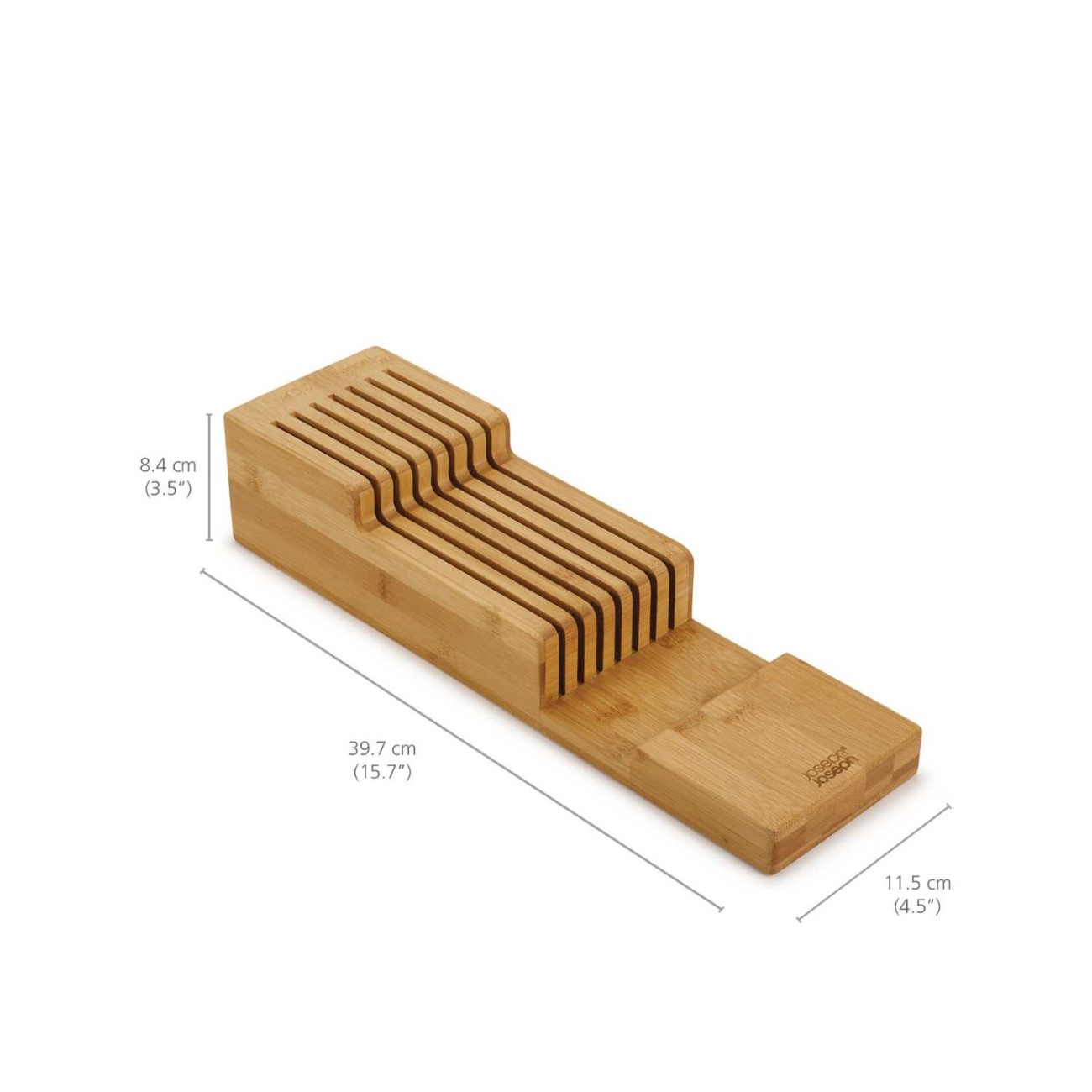 Joseph Joseph Θήκη οργάνωσης μαχαιριών 40X11,5X8,4εκ. Bamboo σειρά DrawerStore Μαχαίρια Κουζίνας