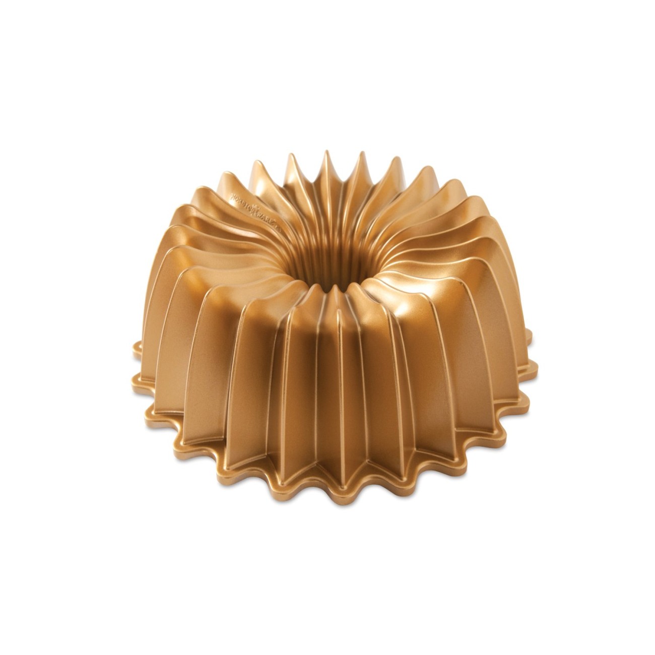 Nordic Ware Φόρμα για κέικ με τρύπα Brilliance 26x10εκ. σειρά Premier Gold Φόρμες Κέικ