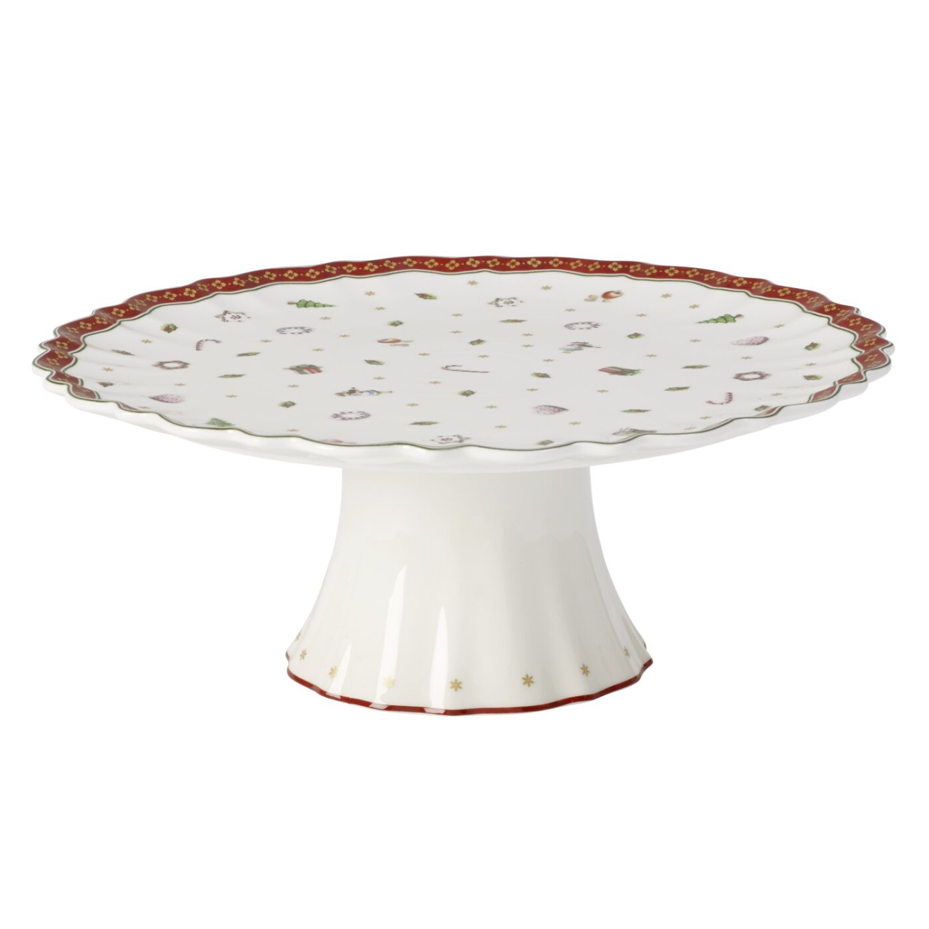 Villeroy & Boch Πιατέλα στρογγυλή 28cm με πόδι σειρά Toy's Delight 