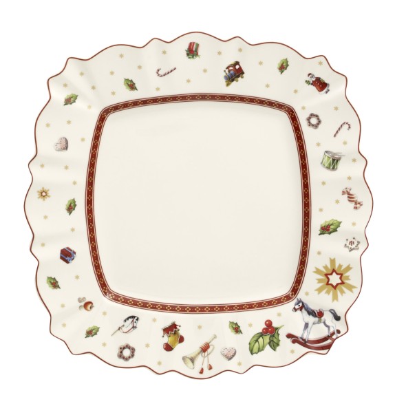 Villeroy & Boch Πιατέλα/πιάτο φαγητού τετράγωνη 28,5x28,5cm σειρά Toy's Delight Villeroy & Boch Πιατέλα/πιάτο φαγητού τετράγωνη 28,5x28,5cm σειρά Toy's Delight