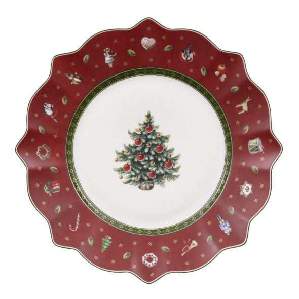 Villeroy & Boch Πιάτο φρούτου 24cm κόκκινο σειρά Toy's Delight Villeroy & Boch Πιάτο φρούτου 24cm κόκκινο σειρά Toy's Delight