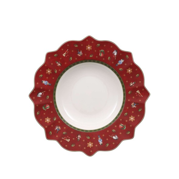 Villeroy & Boch Πιάτο βαθύ 26 εκ. κόκκινο σειρά Toy's Delight Villeroy & Boch Πιάτο βαθύ 26 εκ. κόκκινο σειρά Toy's Delight