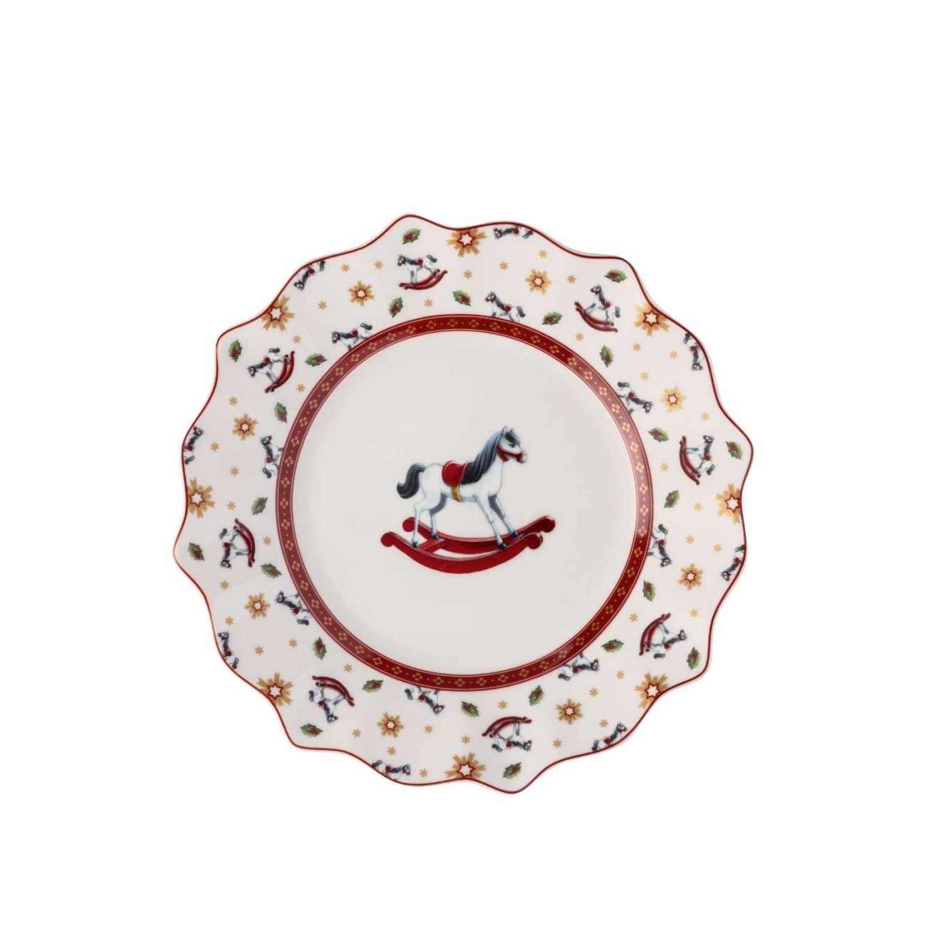 Villeroy & Boch Σετ 4 τεμ. πιάτο φρούτου 24 εκ. Anniversary σειρά Toy's Delight Χριστουγεννιάτικα