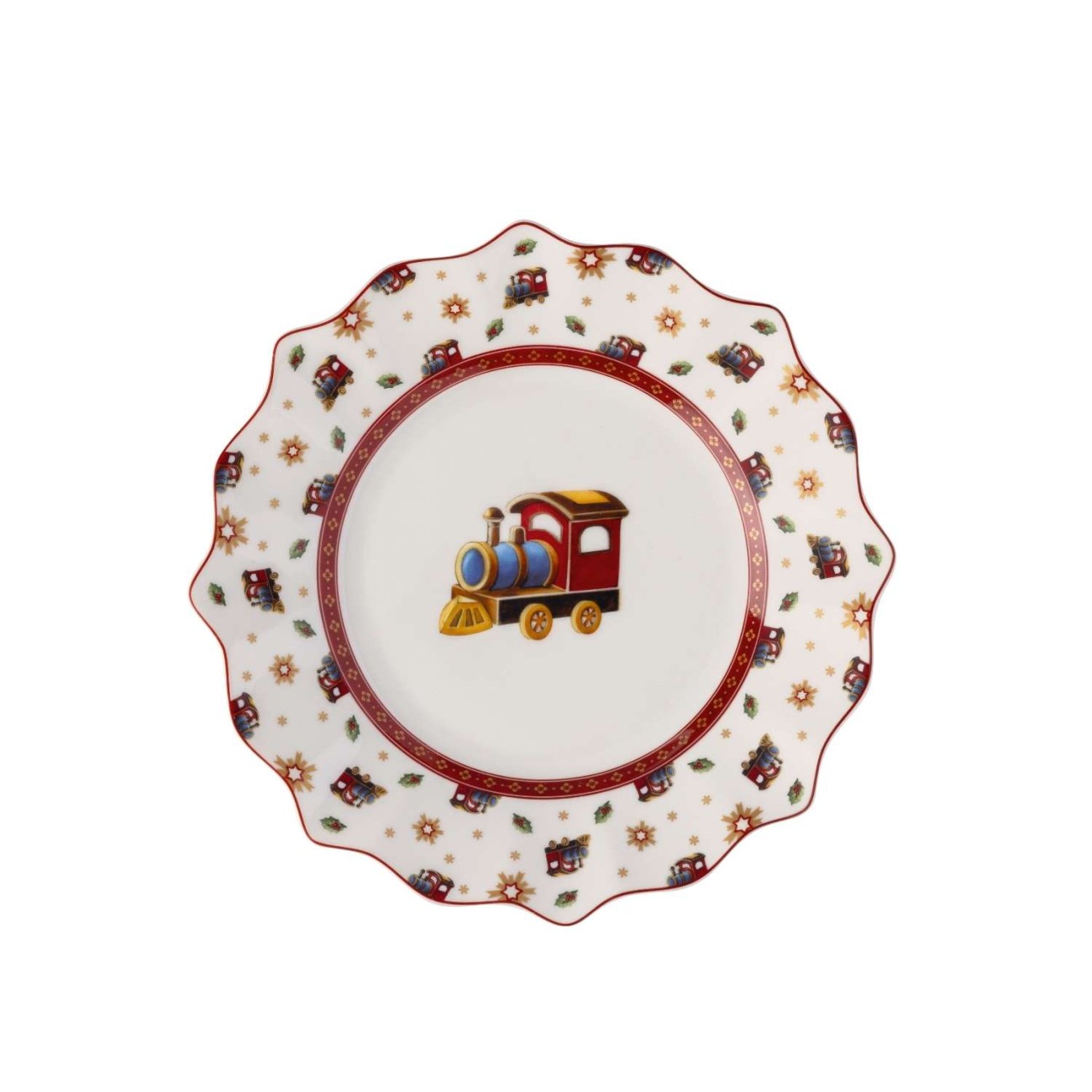 Villeroy & Boch Σετ 4 τεμ. πιάτο φρούτου 24 εκ. Anniversary σειρά Toy's Delight Χριστουγεννιάτικα
