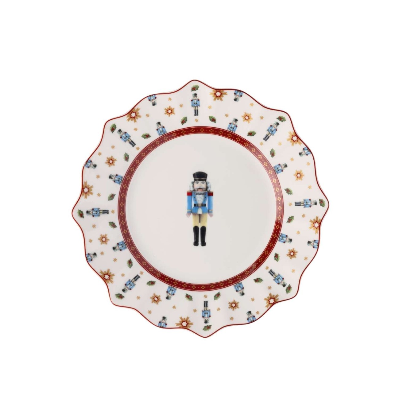 Villeroy & Boch Σετ 4 τεμ. πιάτο φρούτου 24 εκ. Anniversary σειρά Toy's Delight Χριστουγεννιάτικα