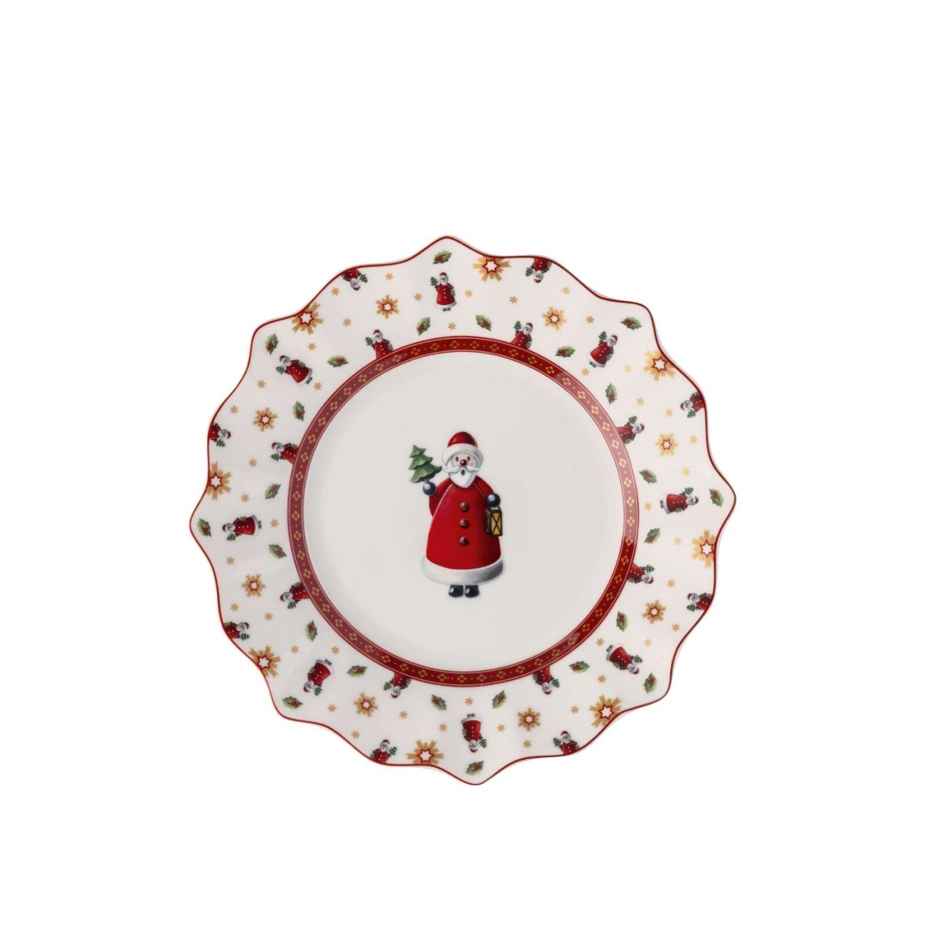 Villeroy & Boch Σετ 4 τεμ. πιάτο φρούτου 24 εκ. Anniversary σειρά Toy's Delight Χριστουγεννιάτικα