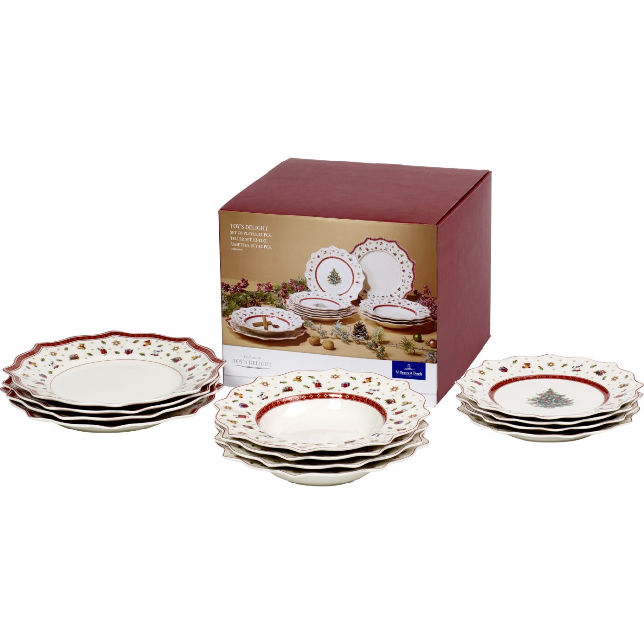 Villeroy & Boch Σετ φαγητού 12 τεμ. σειρά Toy's Delight