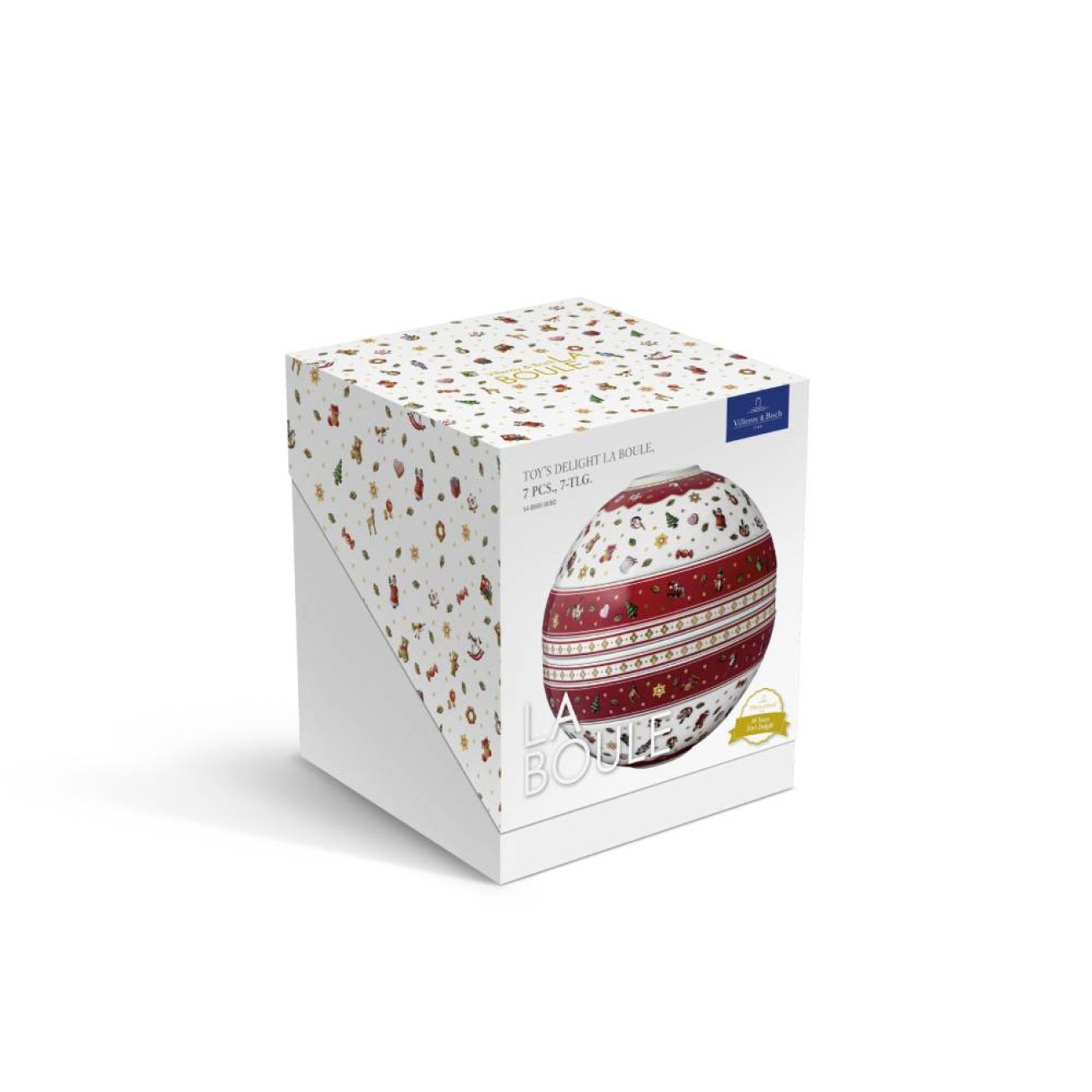 Villeroy & Boch Σετ 7 τεμ. La Boule σειρά Toy's Delight Χριστουγεννιάτικα