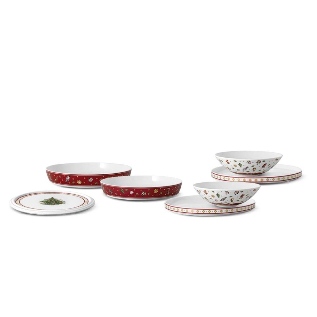 Villeroy & Boch Σετ 7 τεμ. La Boule σειρά Toy's Delight Χριστουγεννιάτικα