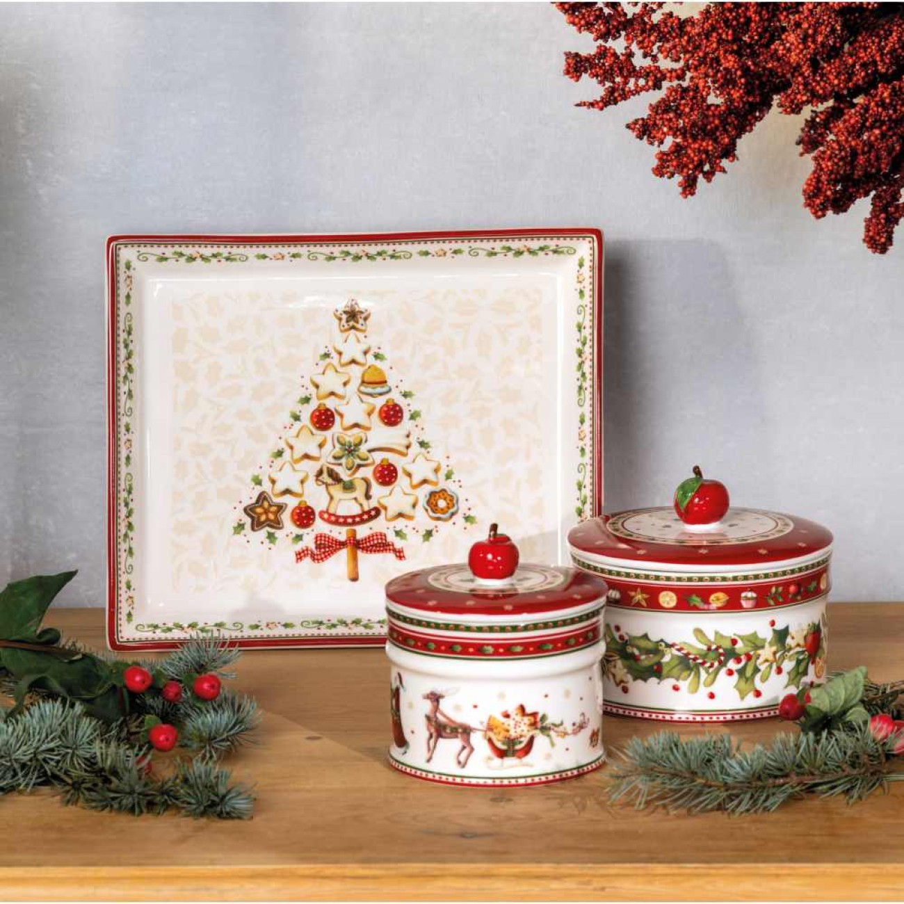 Villeroy & Boch Πιατέλλα παραλληλόγραμμη 27Χ22,5 εκ. σειρά Winter Bakery Delight
 Χριστουγεννιάτικα