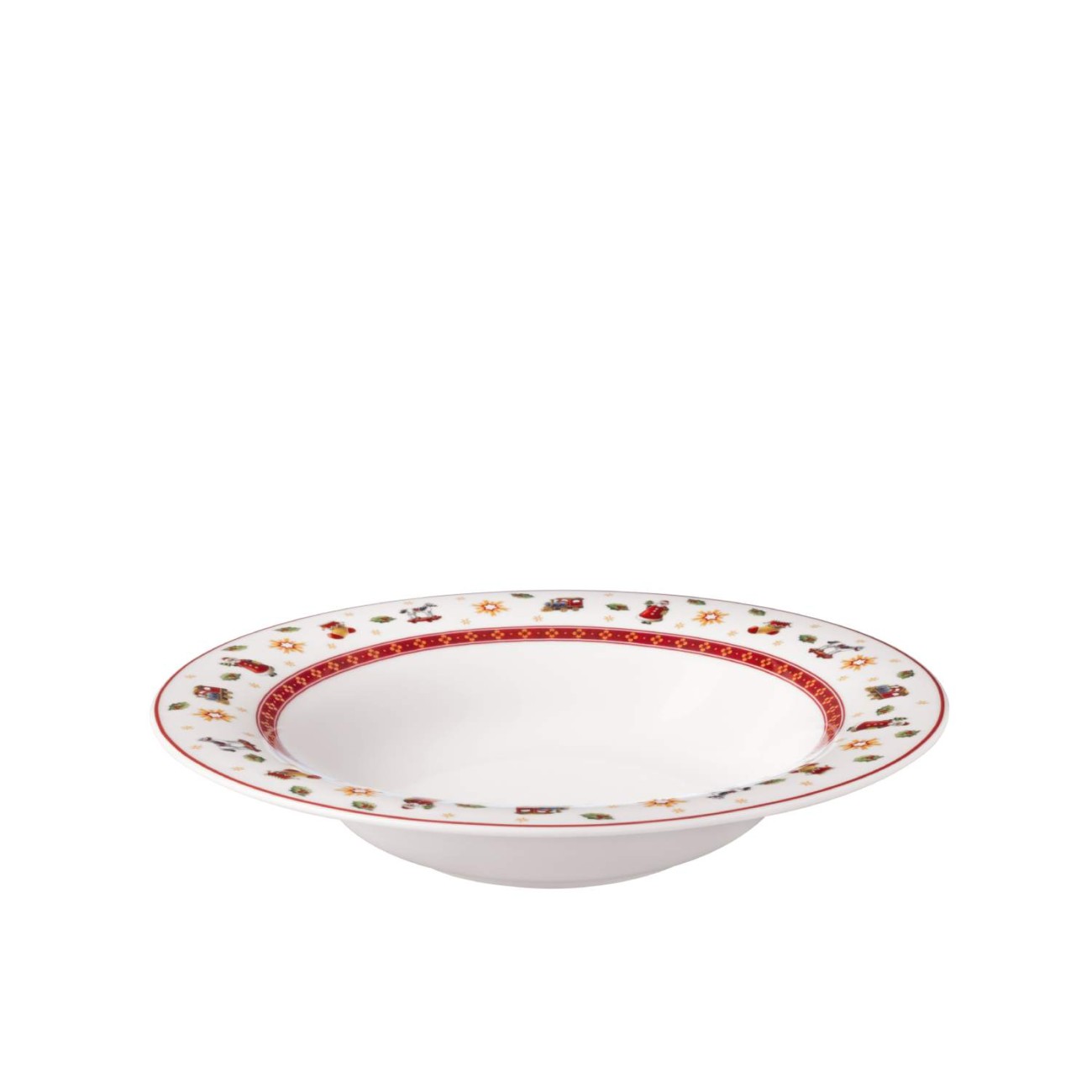 Villeroy & Boch Πιάτο βαθύ 23 εκ. White σειρά Toy's Delight Specials Χριστουγεννιάτικα