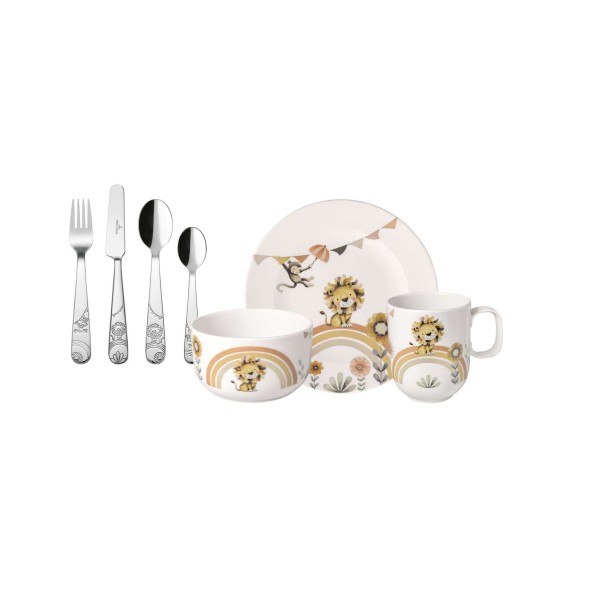 Villeroy & Boch Παιδικό σετ 7 τεμ. Roar Like a Lion σειρά Boho Kids
