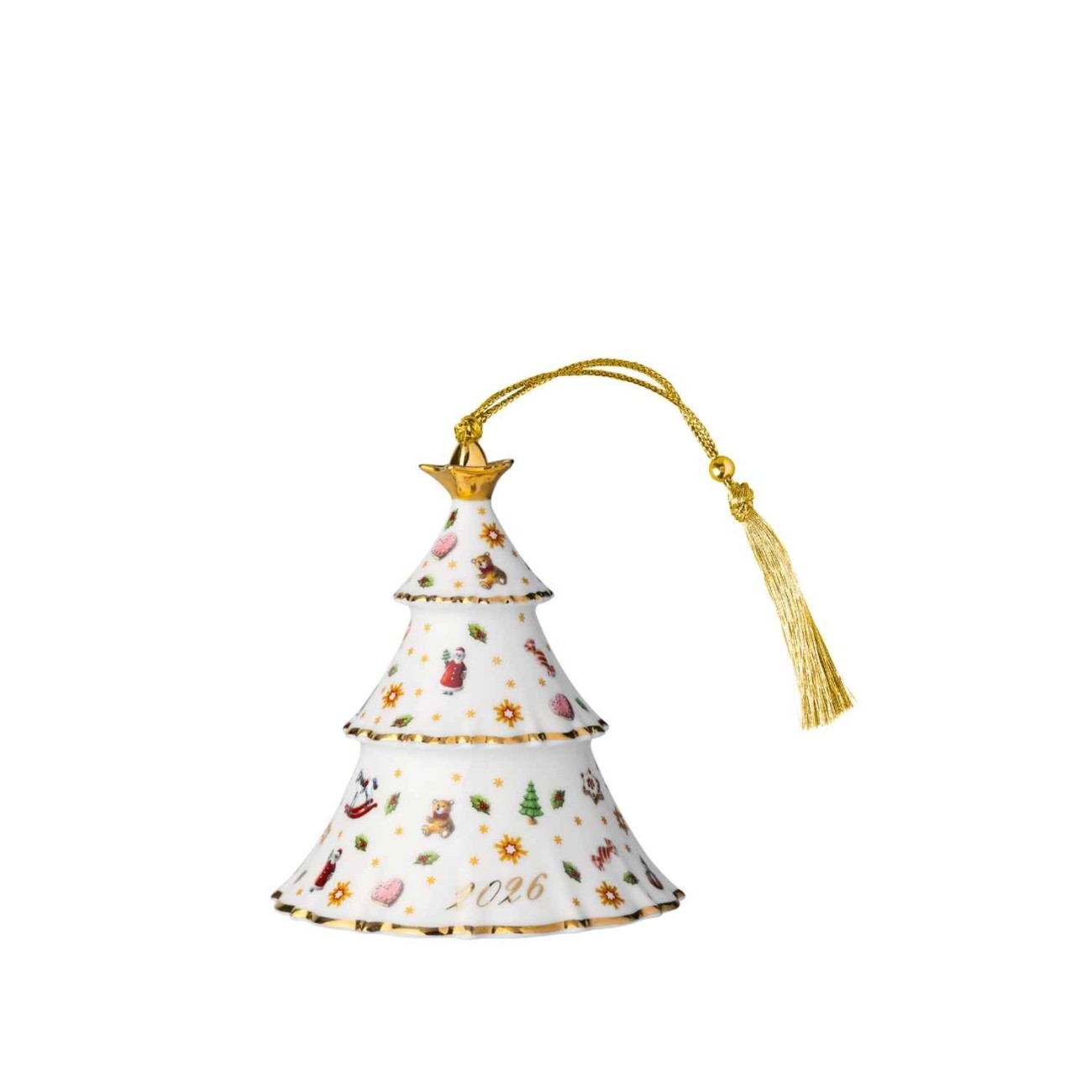 Villeroy & Boch Στολίδι Christmas Tree 2026 σειρά Christmas Classics Χριστουγεννιάτικα