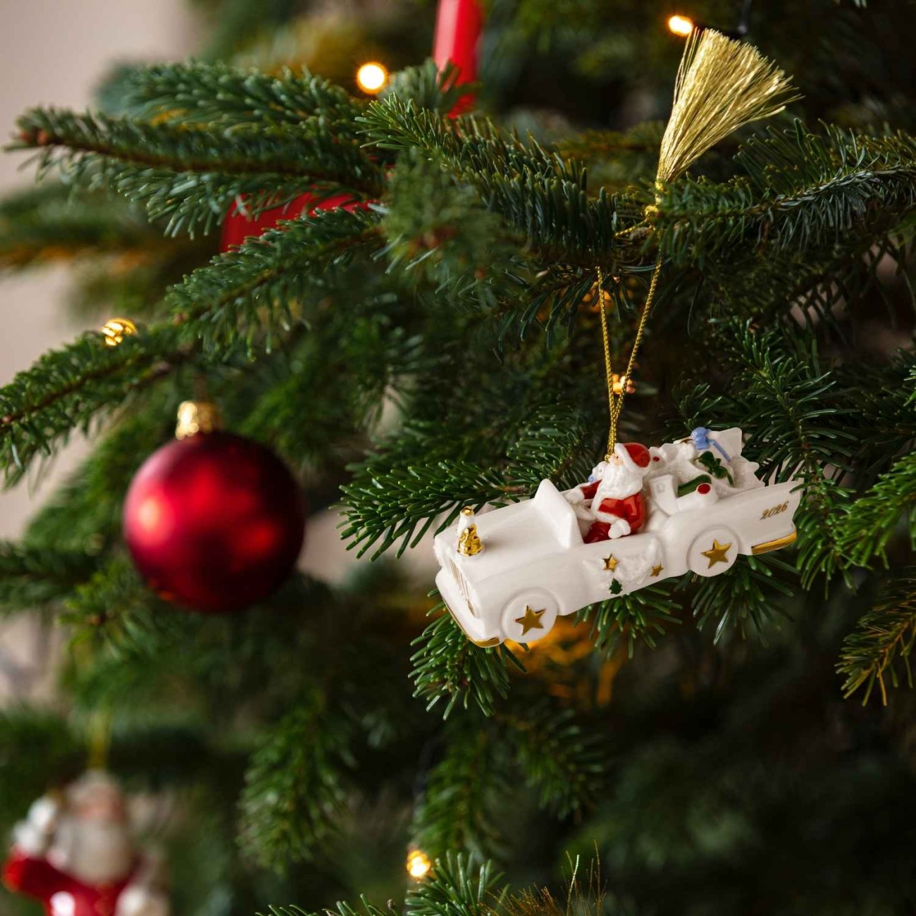 Villeroy & Boch Στολίδι Cadillac 2026 σειρά Christmas Classics Χριστουγεννιάτικα