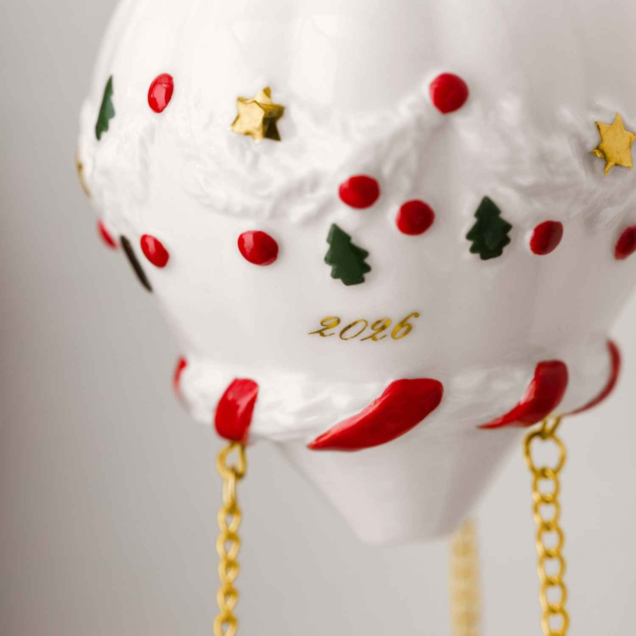 Villeroy & Boch Στολίδι Hot Air Balloon 2026 σειρά Christmas Classics Χριστουγεννιάτικα