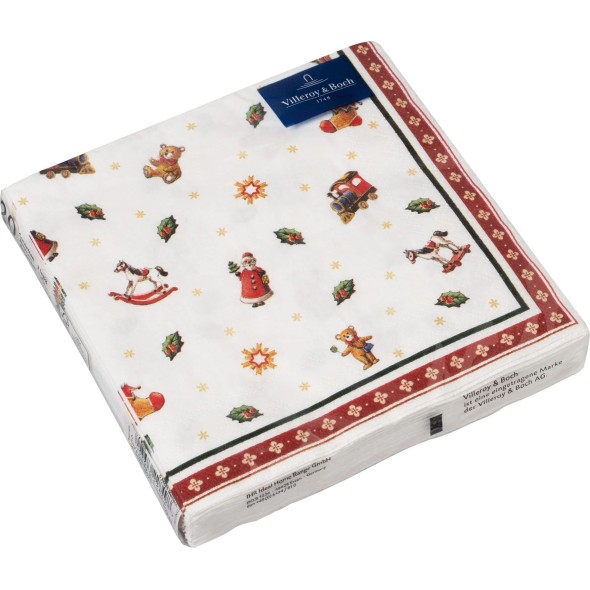 Villeroy & Boch Χαρτοπετσέτα L 33Χ33cm Toys Lunch scatters σειρά Winter Specials