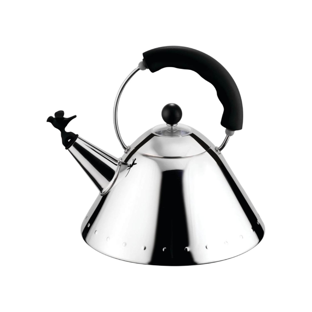 Alessi Βραστήρας 2L 22,5x22 εκ. μαύρο χερούλι σειρά Kettle
 Καφές/ Τσάι