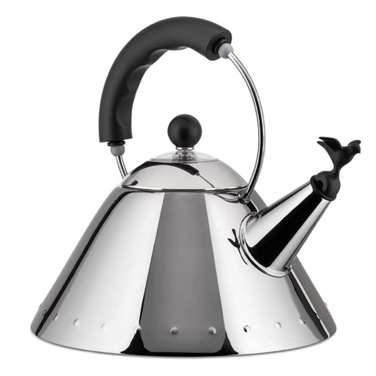 Alessi Βραστήρας 2L 22,5x22 εκ. μαύρο χερούλι σειρά Kettle
 Καφές/ Τσάι