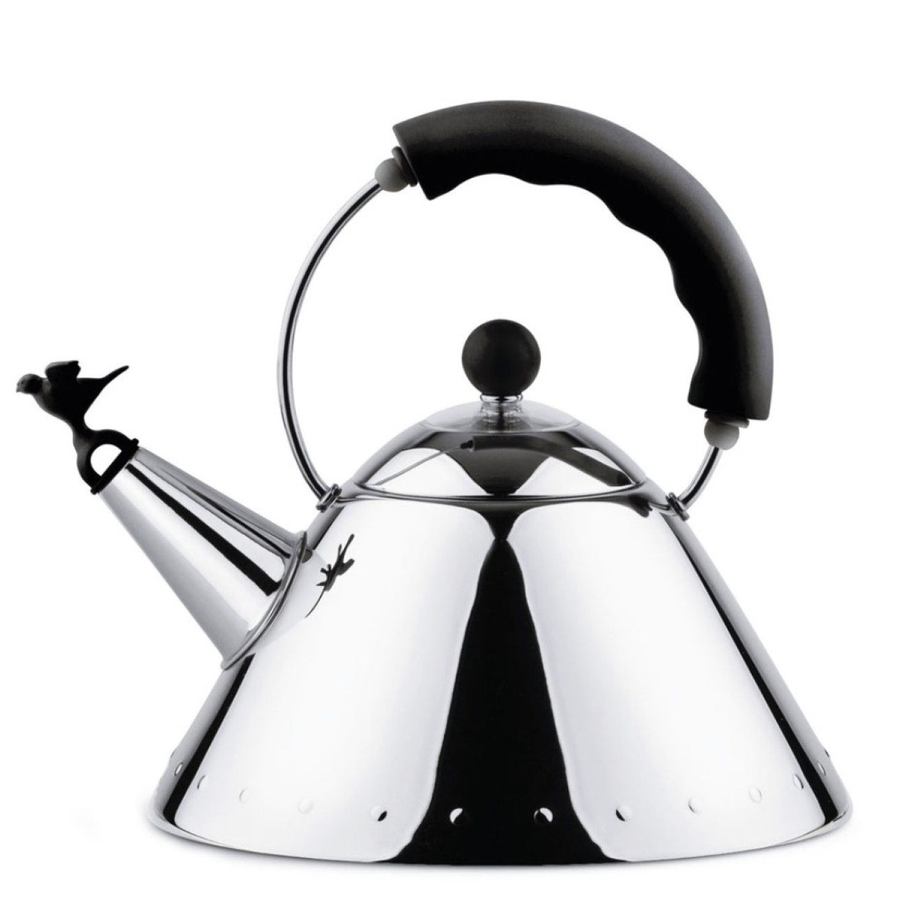 Alessi Βραστήρας 2L 22,5x22 εκ. μαύρο χερούλι σειρά Kettle
 Καφές/ Τσάι