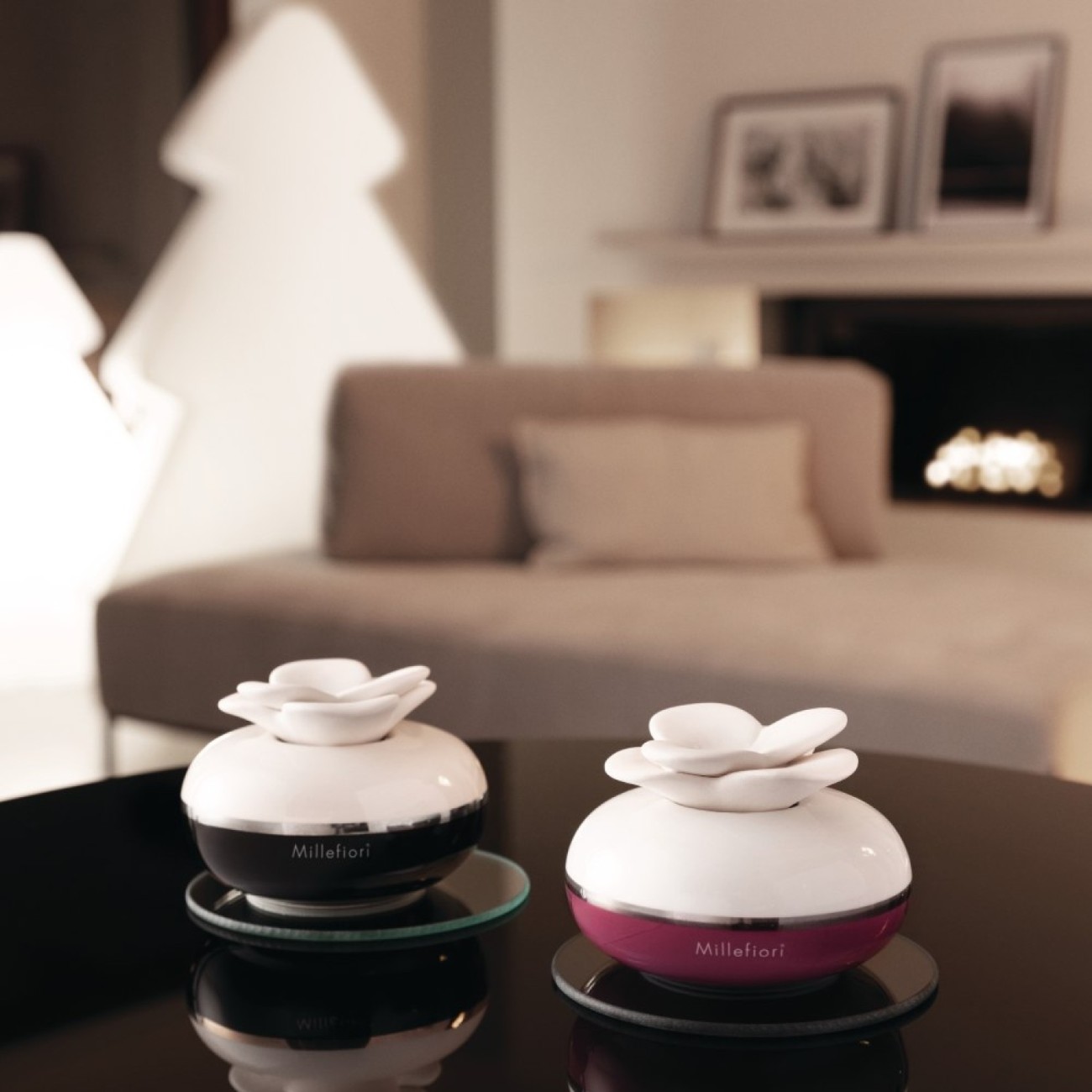 Millefiori Αρωματικό Diffuser λουλούδι μαύρο σειρά Air design Διάφορα Αξεσουάρ