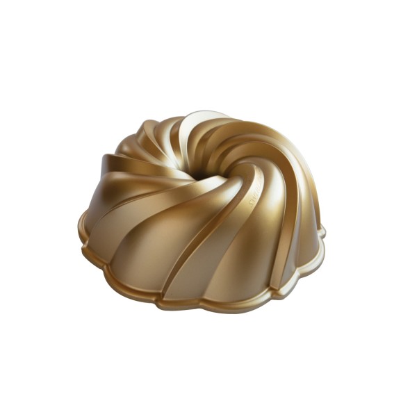 Nordic Ware Φόρμα για κέικ με τρύπα σε στριφτό σχήμα 24x9εκ. σειρά Premier Gold Nordic Ware Φόρμα για κέικ με τρύπα σε στριφτό σχήμα 24x9εκ. σειρά Premier Gold