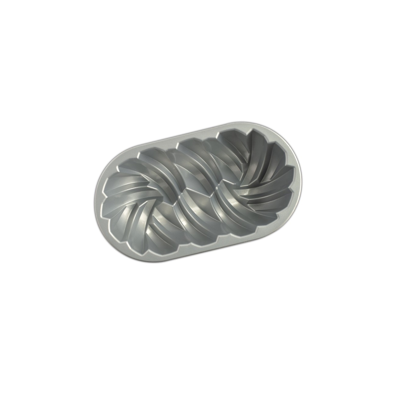 Nordic Ware Φόρμα για κέικ σε σχήμα πλεξούδας 26x15,5x7,5εκ. σειρά Premier Gold Φόρμες Κέικ
